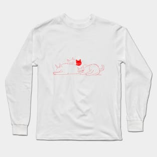 Cat Nap Long Sleeve T-Shirt